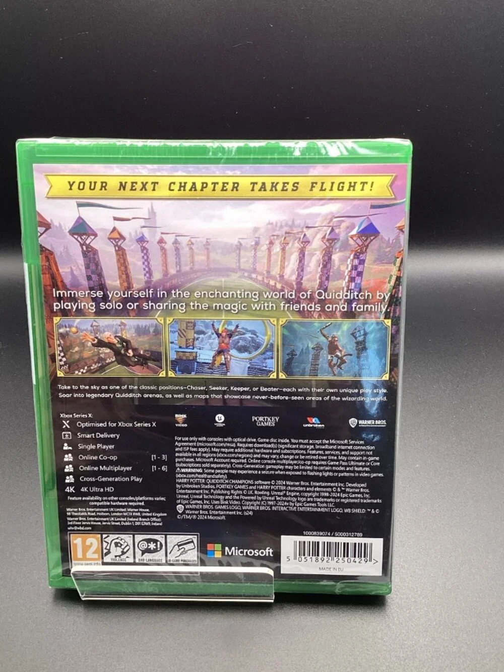 Harry Potter Quidditch Champions Deluxe PAL Xbox Series X Xbox One New CIB Game